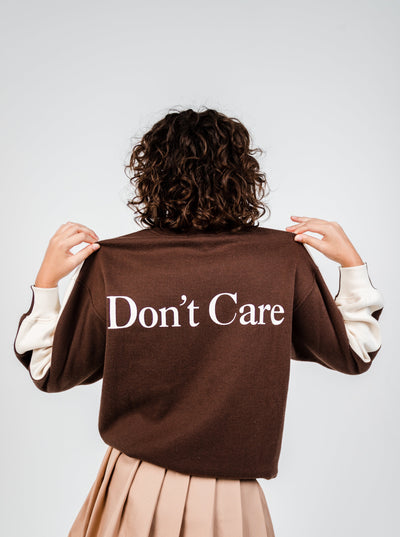 Don't Know, Don't Care Crewneck