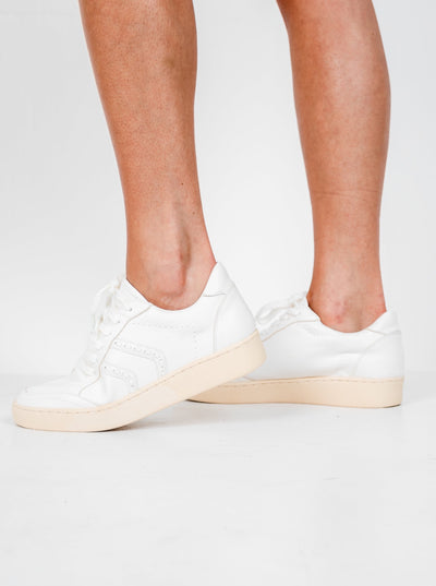 Low Top White Sneakers